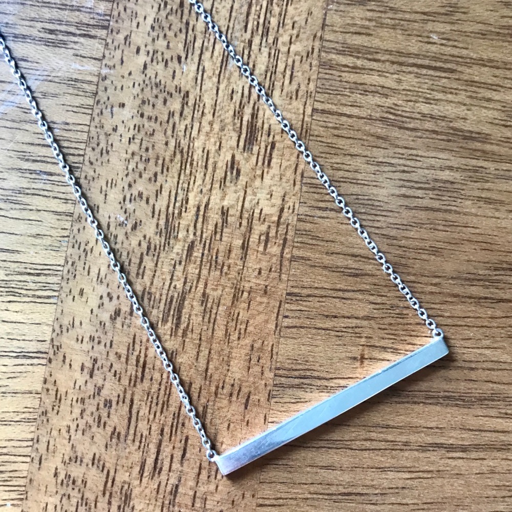 Minimalist Sterling Silver Necklace
